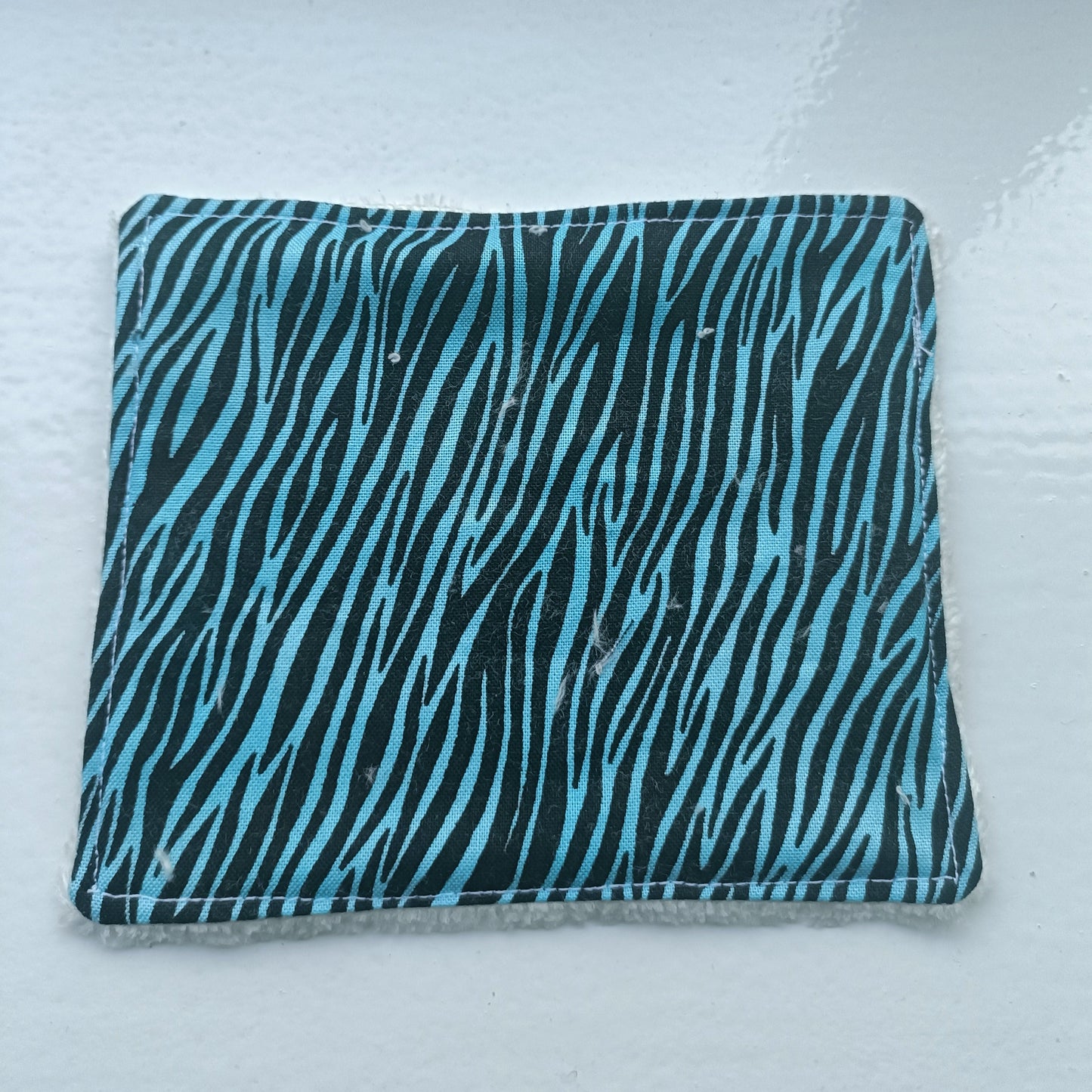 Reusable Eco-Friendly Face Wipes with Bamboo Towelling - Animal Print pack of 5