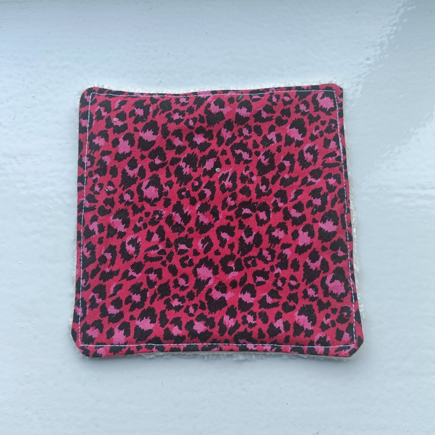 Reusable Eco-Friendly Face Wipes with Bamboo Towelling - Animal Print pack of 5