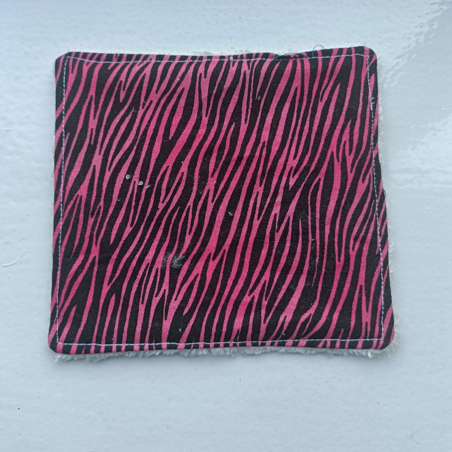 Reusable Eco-Friendly Face Wipes with Bamboo Towelling - Animal Print pack of 5