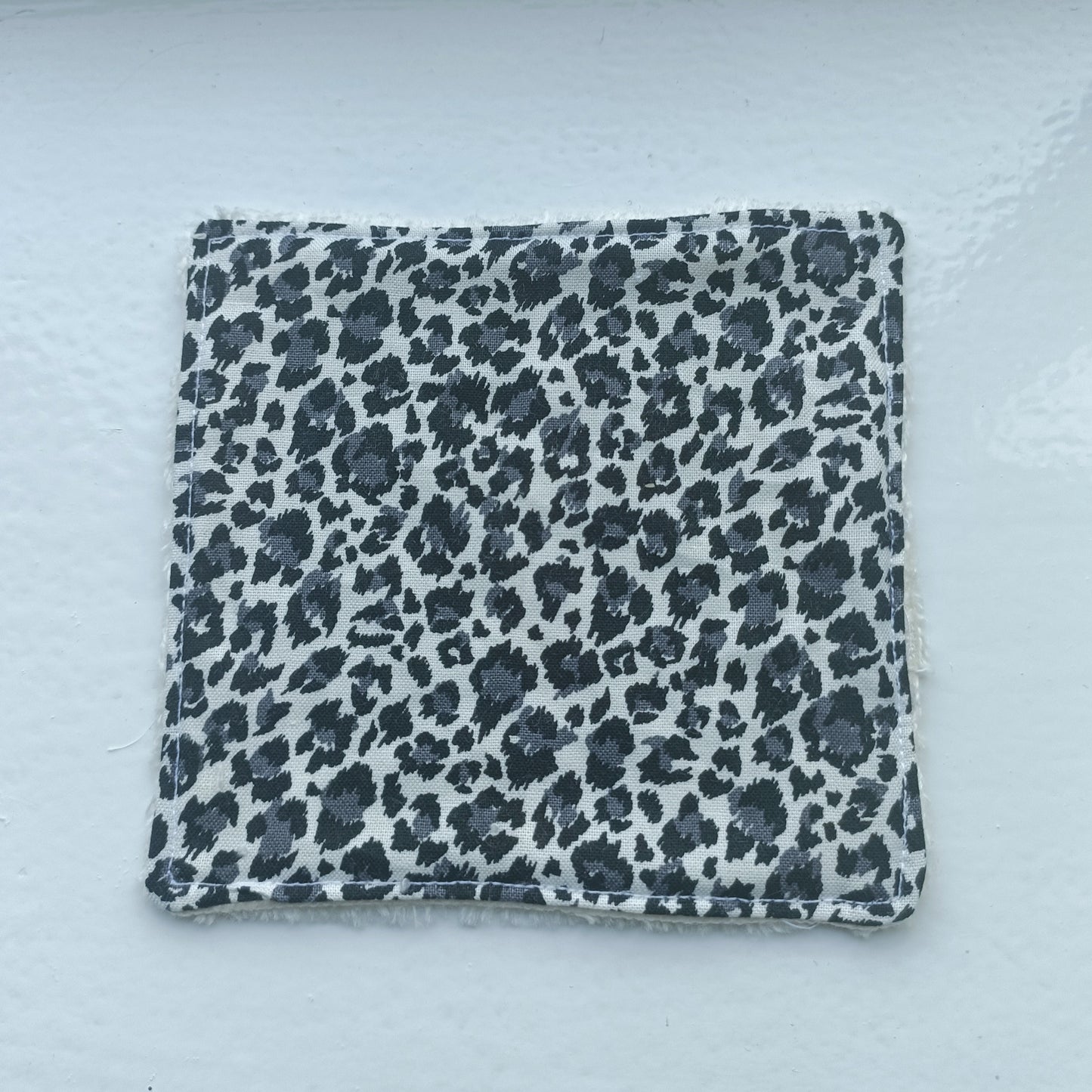 Reusable Eco-Friendly Face Wipes with Bamboo Towelling - Animal Print pack of 5